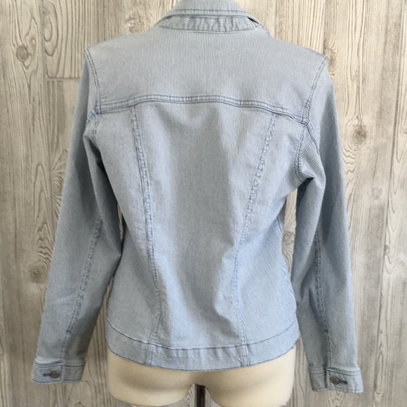 Croft & Barrow Light Blue Conductor Jacket Medium - Picture 7 of 8